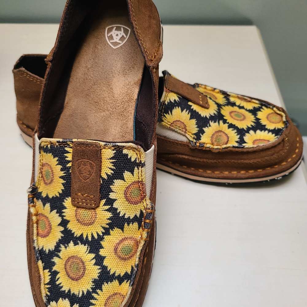 Ariat Brown Leather Loafers
